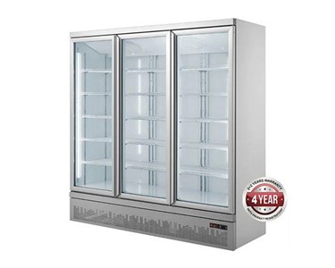 Temperate Thermaster - Commercial Fridge | Glass Door Upright | 3 Door | LG-1500GBM