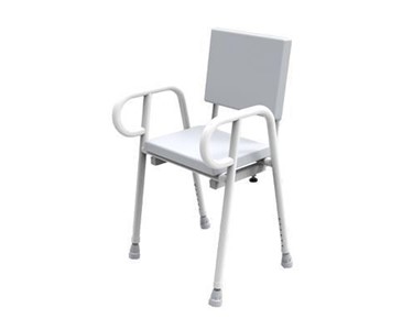 R & R Healthcare Equipment - Premium Shower Stool With Backrest - 450mm