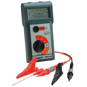 Digital Analogue Insulation & Continuity Testers | MIT200