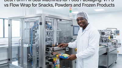 Best Form Fill Seal Machines for Food Packaging: VFFS vs Flow Wrap for Snacks, Powders and Frozen Products