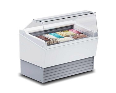 Ital Proget - Nova - Gelato display - 6 & 7 x 5 Lt trays or 10 & 13 x 4.2 Lt trays.