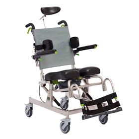 Raz-AT Attendant Tilt Shower Commode Chair