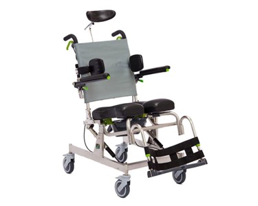 Raz-AT Attendant Tilt Shower Commode Chair