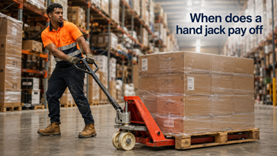 Hand pallet jack price guide Australia 2026: what you pay and when to upgrade