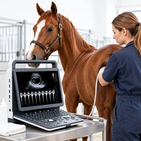 VU3EXP Veterinary Color Doppler Ultrasound System
