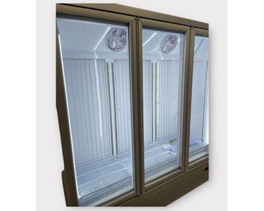 Commercial Three Door Display Freezer