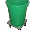 Nally - Round Plastic Food Grade Bins With Optional Dollys & Lids
