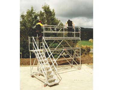 Mobile Access Platform | Adjustable Height Work Platform