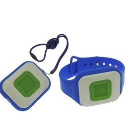 Wireless Waterproof Wrist Pendant with Braille Symbol