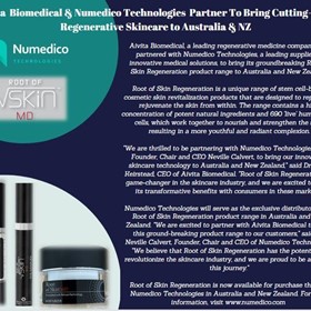 Aivita Biomedical and Numedico Technologies Partner to Bring Cutting-edge Regenerative Skincare to Australia and New Zealand