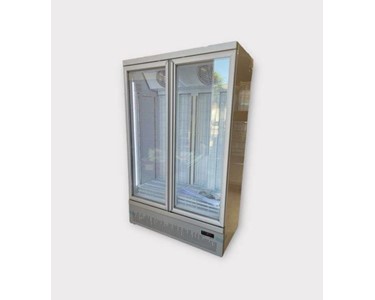Commercial Double Door Display Freezer
