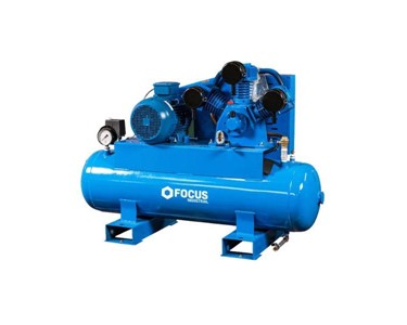 Focus Industrial - Tank Mounted Electronic Air Compressors | AMP-E | 2.25hp – 10hp 