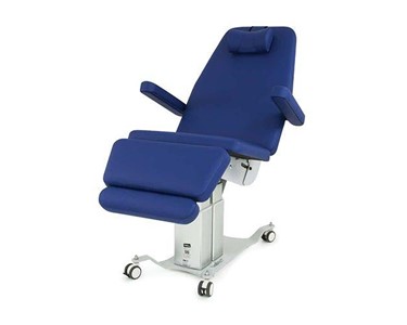 EVO - Podiatry Chair with Castors and Electric Seat Tilt