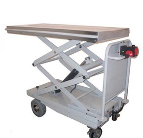 Scissor Lift Trolley | Battery Powered 425-1600mm Lift, 450kg