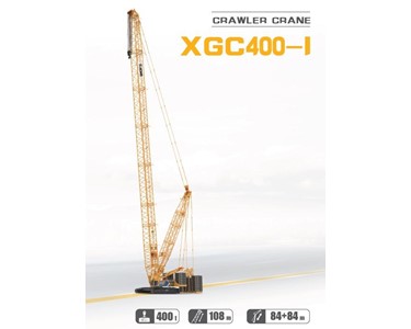 XCMG - Lattice Boom Crawler Crane | XGC400-1 - 400T