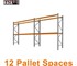 PRQ - Pallet Racking | 12 Pallet Spaces