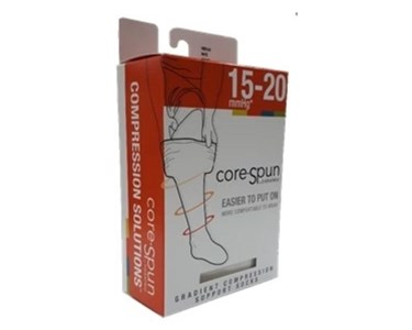 Core-Spun Unisex Socks Mild Support 15-20mmHg