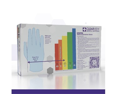 Clearview Medical Australia - Nitrile Gloves Blue -  Small