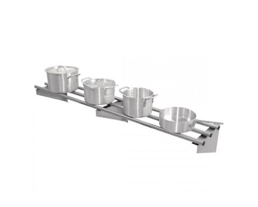 Vogue - Stainless Steel Pipe Wall Shelf 1500 W x 300 D