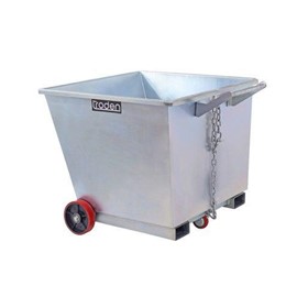 Zinc Plated Forklift Waste Tipping Bins