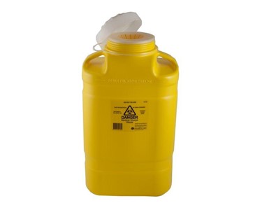 Sharps Containers | 19 Litre Yellow - Screw Lid