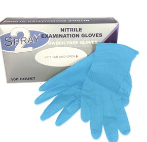 Nitrile Powder Free Gloves (Box of 100)