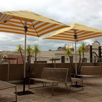 UV Umbrellas | Cafe' Series Centre-post Umbrella