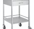 Pacific Medical - Single Drawer Trolley Stainless Steel