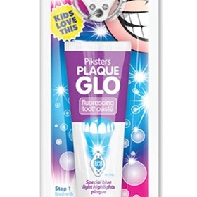 PIksters Plaque Glo (Kids) Toothpaste & Torch System