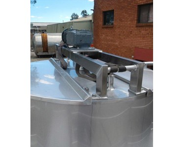 Custom Fabrication of Stainless Steel Cage & Anchor Mixers