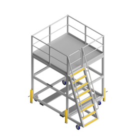 Fixed Plant Access Platform | Reclaimer Bucket Wheel