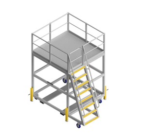 Fixed Plant Access Platform | Reclaimer Bucket Wheel