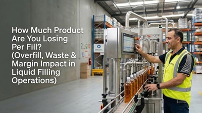 How Much Product Are You Losing Per Fill? (Overfill, Waste & Margin Impact in Liquid Filling Operations)