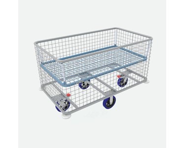 4H200M Wet/Dry Linen Trolley - Medium