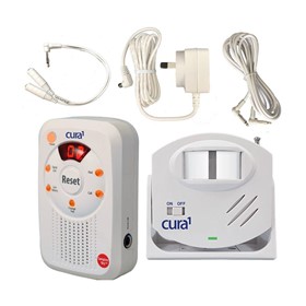 Fall Prevention Monitor | Cura1 Wireless PIR Sensor Beam Kit 