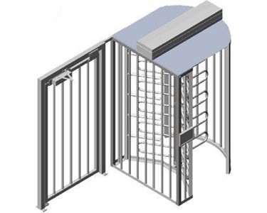 TriStar F21 Full Height Australian Made Security Turnstile with Solar