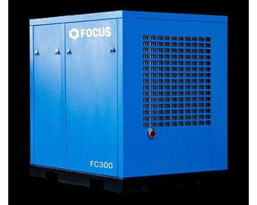 Focus Industrial - FC Screw Compressor 5.5kw - 30kw Base Mounted Fixed Speed 
