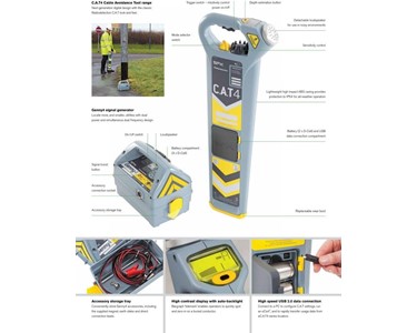 Radiodetection - Cable Avoidance Tool Kit | CAT4+ & Genny4