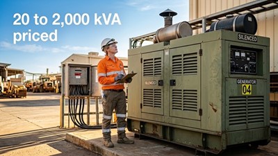 Diesel generator Guide Australia 2026: 20 to 2,000 kVA