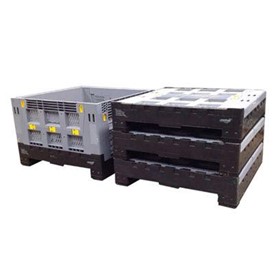 Foldable Plastic Bins 1162 x 1162 x 780mm | Plastic Storage Containers
