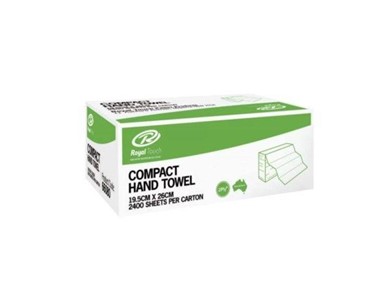 Royal Touch - Compact Interleaved Hand Towel 19.5cmx26cm 2400/Box