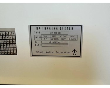 Hitachi - Aperto Lucent 0.4T | MRI Scanner | NEX341