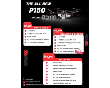 Farm Operations Drone | XAG P150