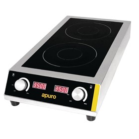 Heavy Duty Double Induction Cooktop 7kW