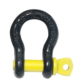 Rated Lifting Shackles | Black Rat 4WD Bow Shackles – 342219BK