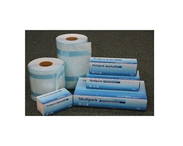 Sterilisation Reel | MPBP01 Bag Steril Bag-S/SealP/Film57x100mmroll