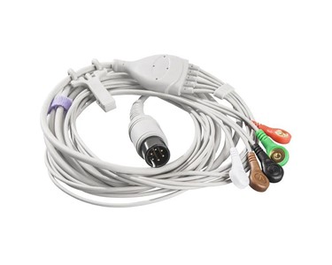 Direct-Connect ECG 5-Leads Snap Cable