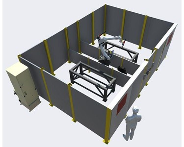 Orion Automation - Panasonic TL2000 Dual Station robot weld cell - Master JIG Tables