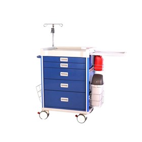 Anaesthetic Cart | 5 Drawer Package 2
