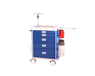 Select Patient Care - Anaesthetic Cart | 5 Drawer Package 2